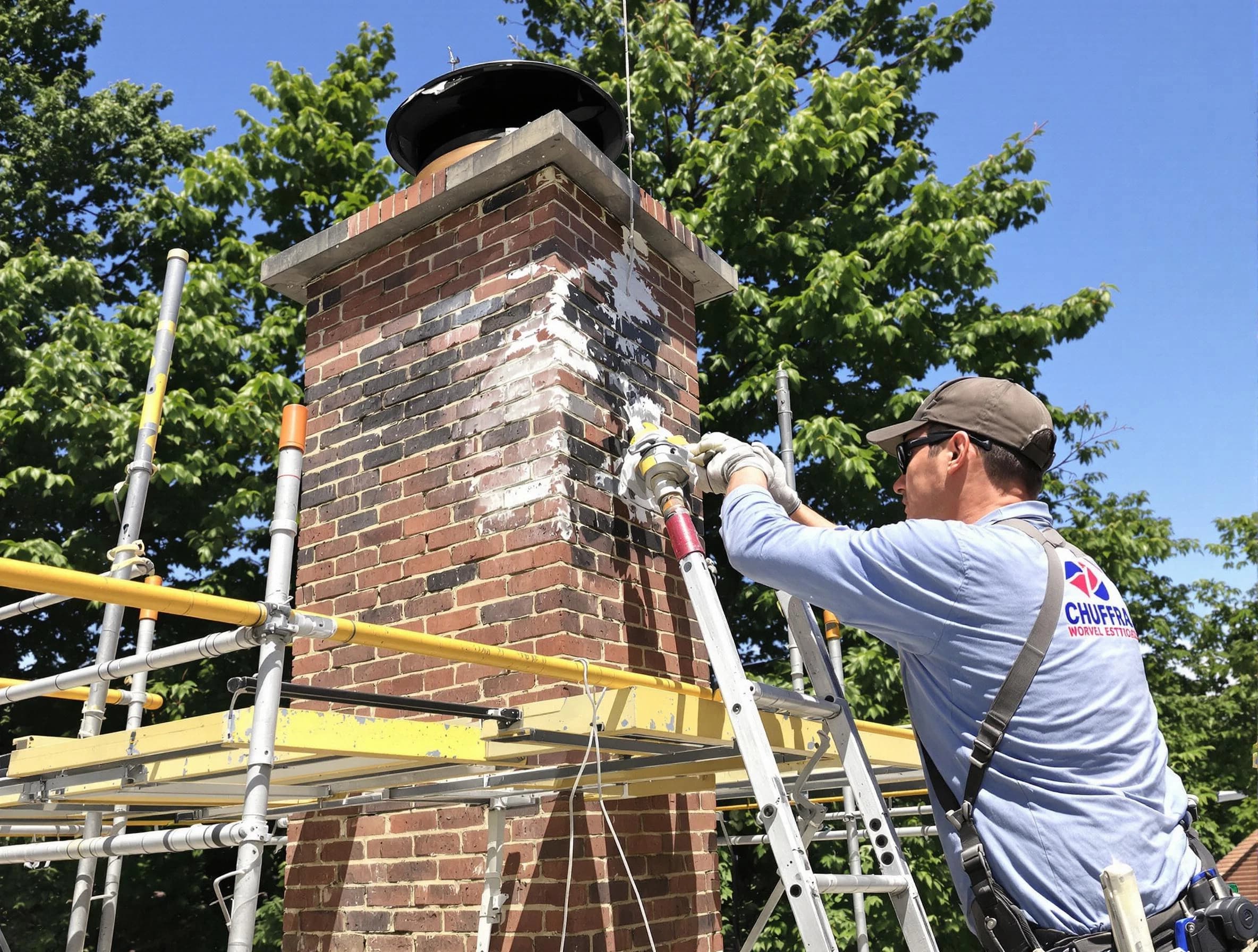 Structural chimney repair by Short Pump Chimney Sweep in Short Pump, VA