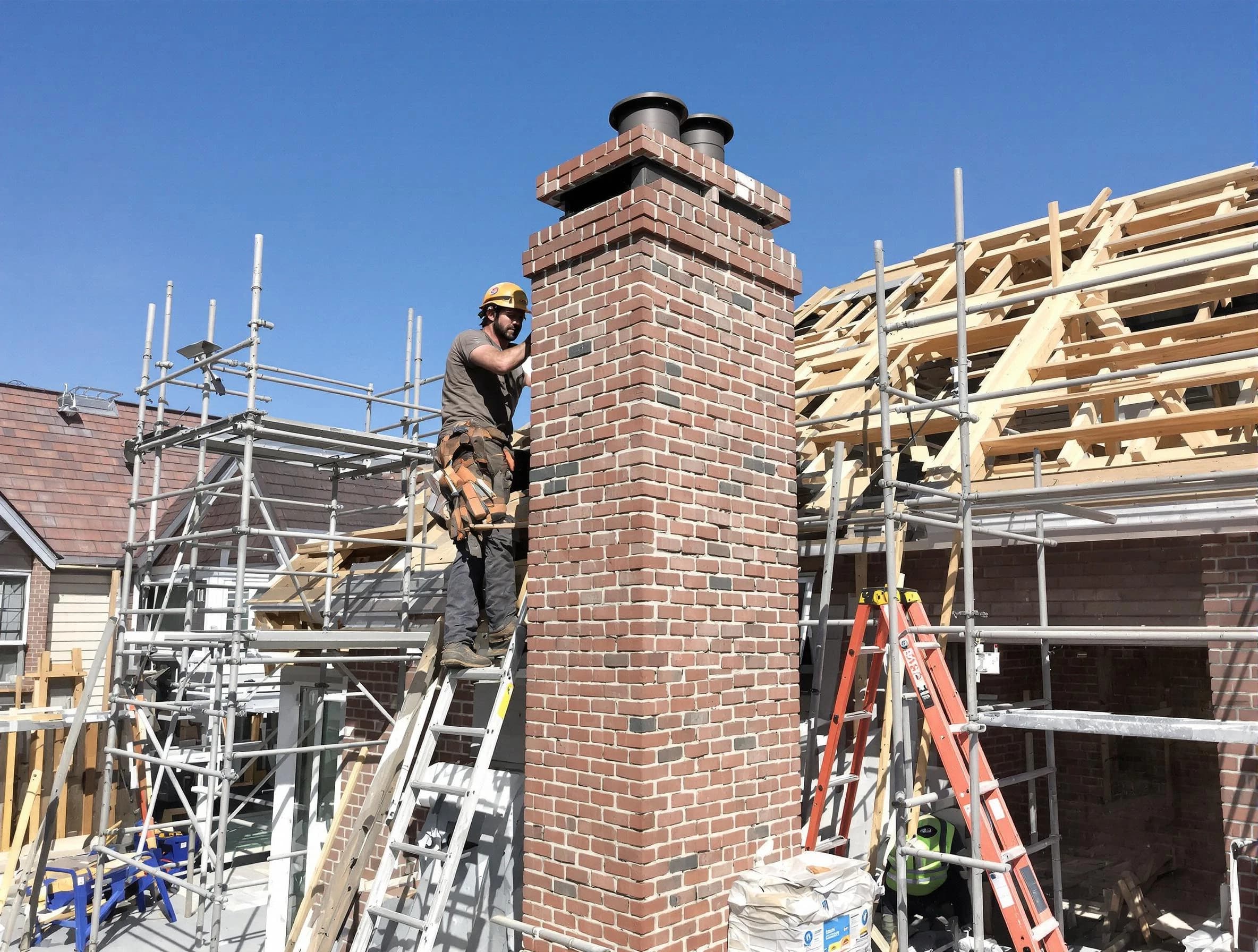 New chimney installation completed by Short Pump Chimney Sweep in Short Pump, VA