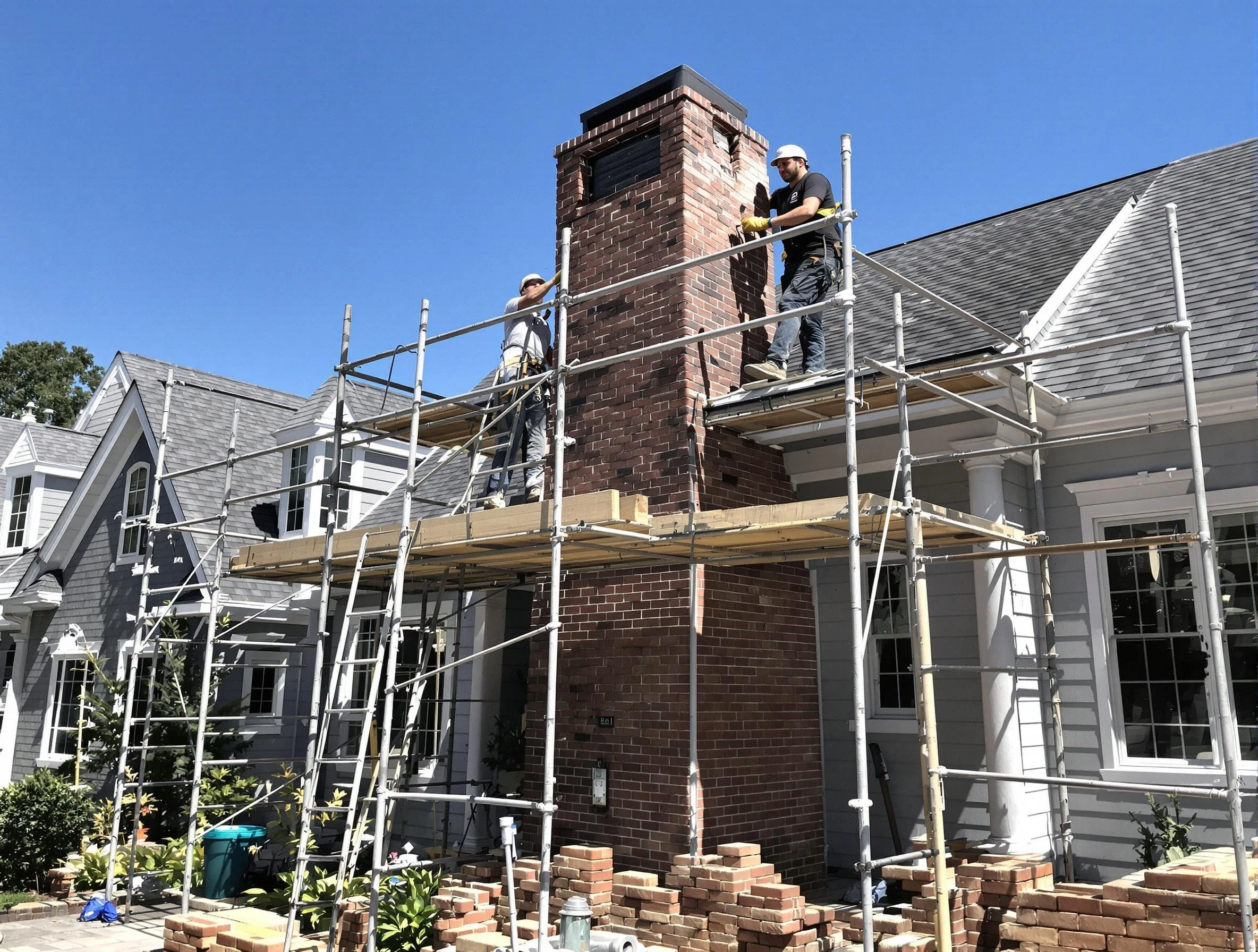 Chimney Rebuilding in Short Pump