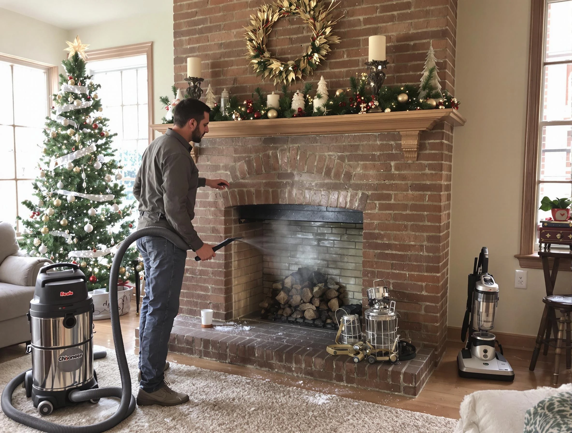 Fireplace Cleaning in Short Pump