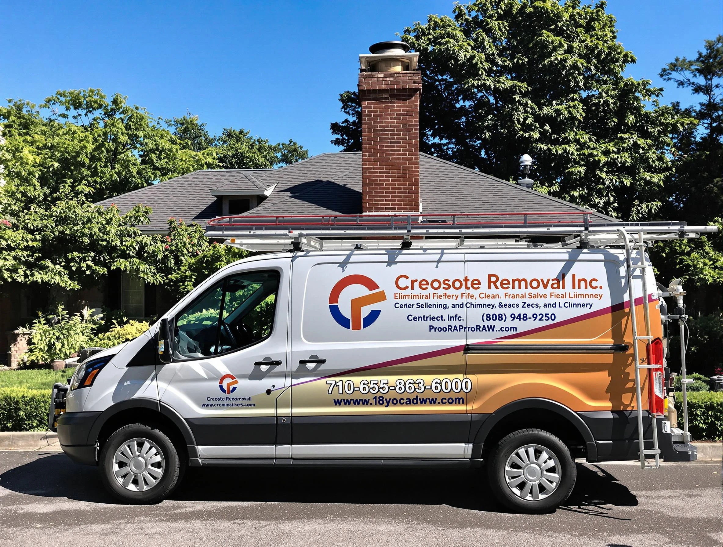 Short Pump Chimney Sweep technician removing creosote safely in Short Pump, VA